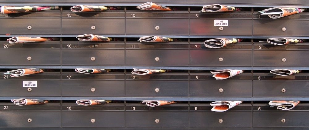 Letterboxes content