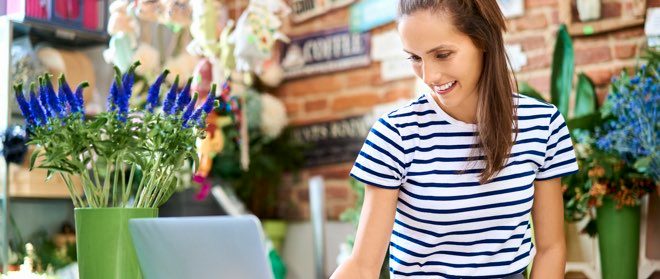 Woman happy with heritage bank business loan rate cuts content