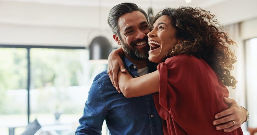Excited couple new home article image content