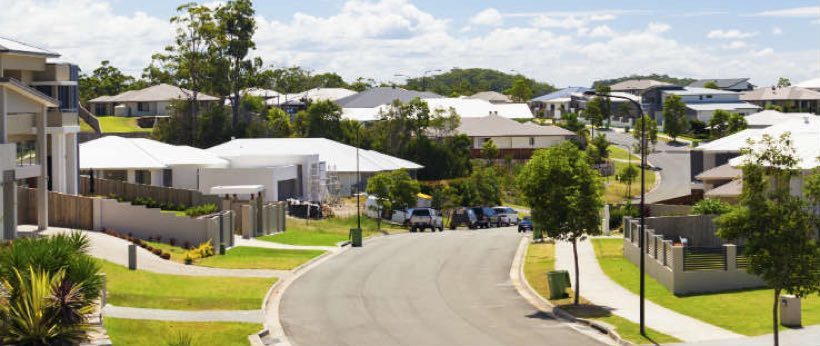 Suburban street article image content