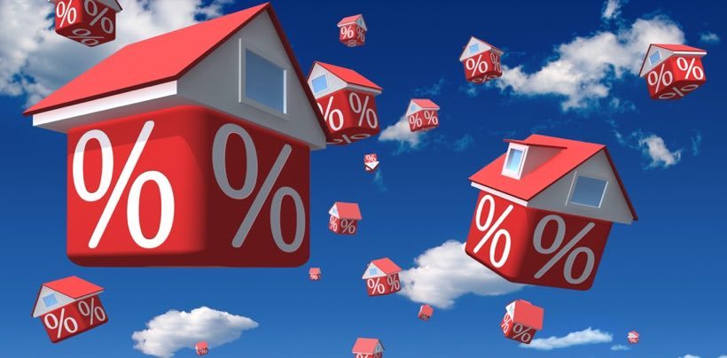 Falling house percents article image content