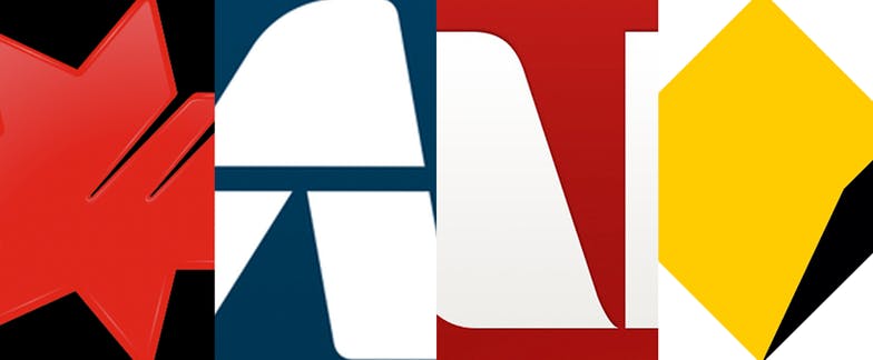 Bank logos close up article image content