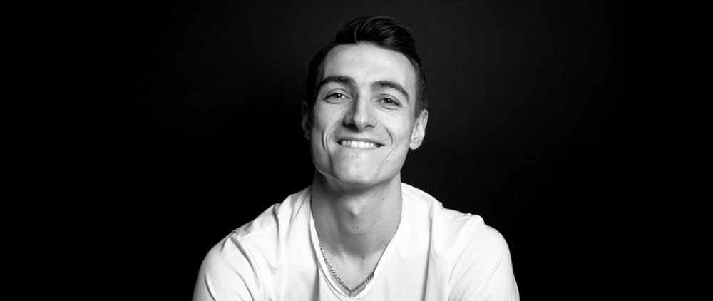 Person man positive content