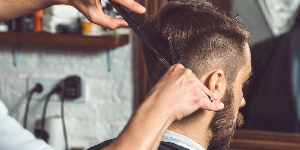 Haircut barber crop content