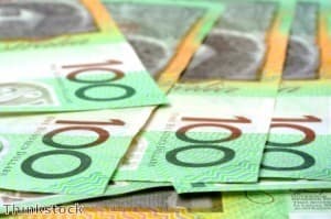 Australian dollar falls