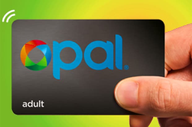 Opal card “tap on and tap off”