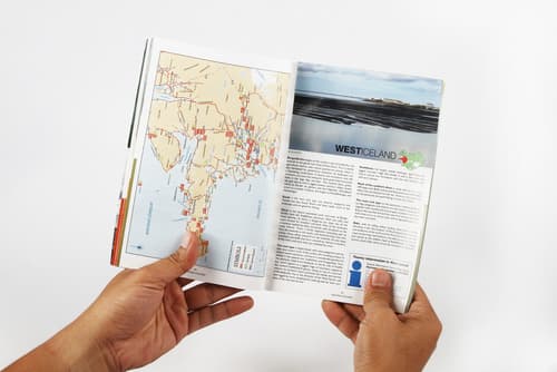 Travel brochure content