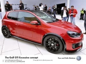 Vw golf gti excessive concept content