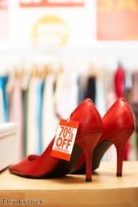 Shoe sale content