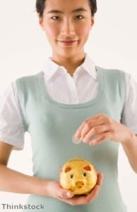 Piggy bank content