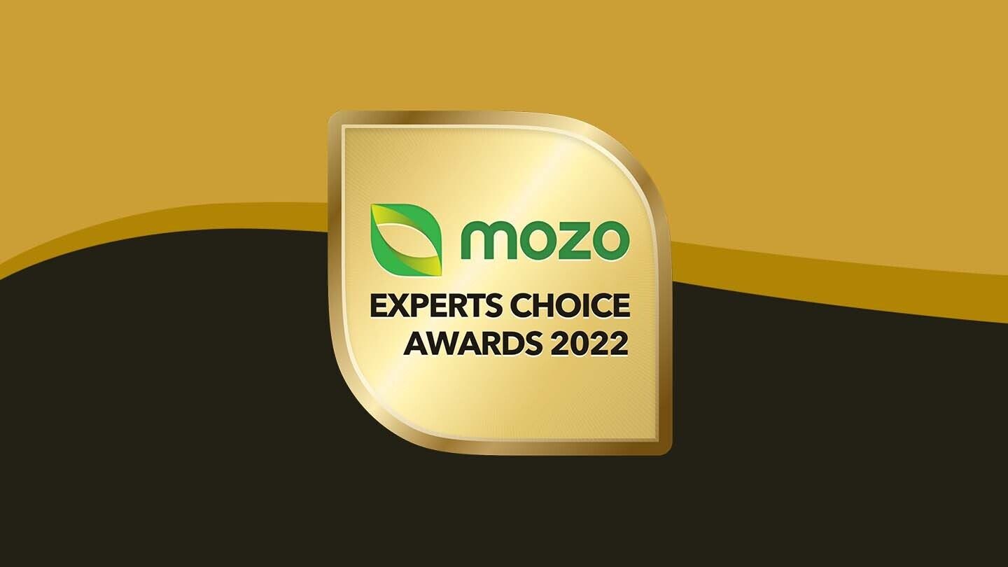 Graphic of Mozo Experts Choice Awards logo.