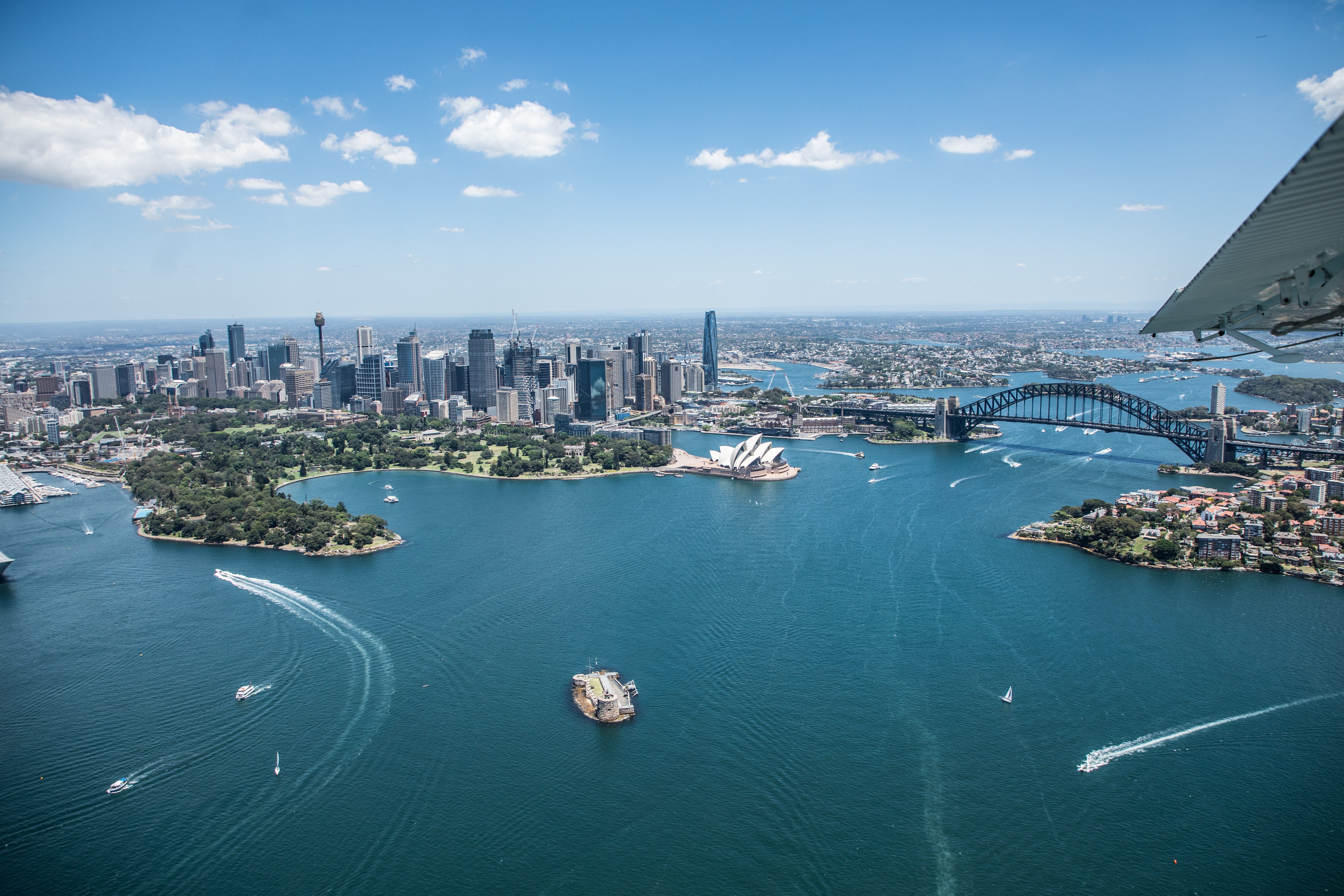 Properties by the nsw harbour