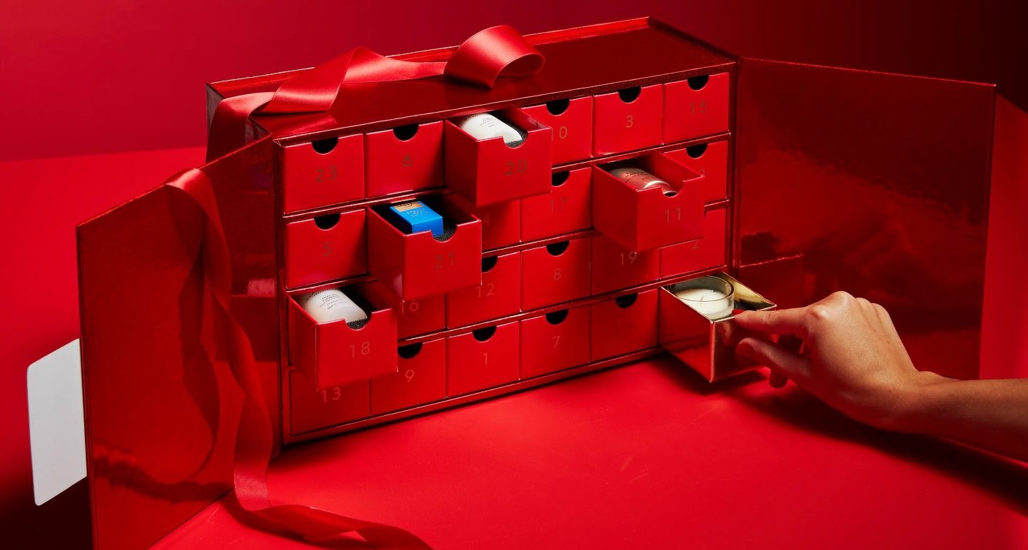 Glasshouse Fragrances advent calendar