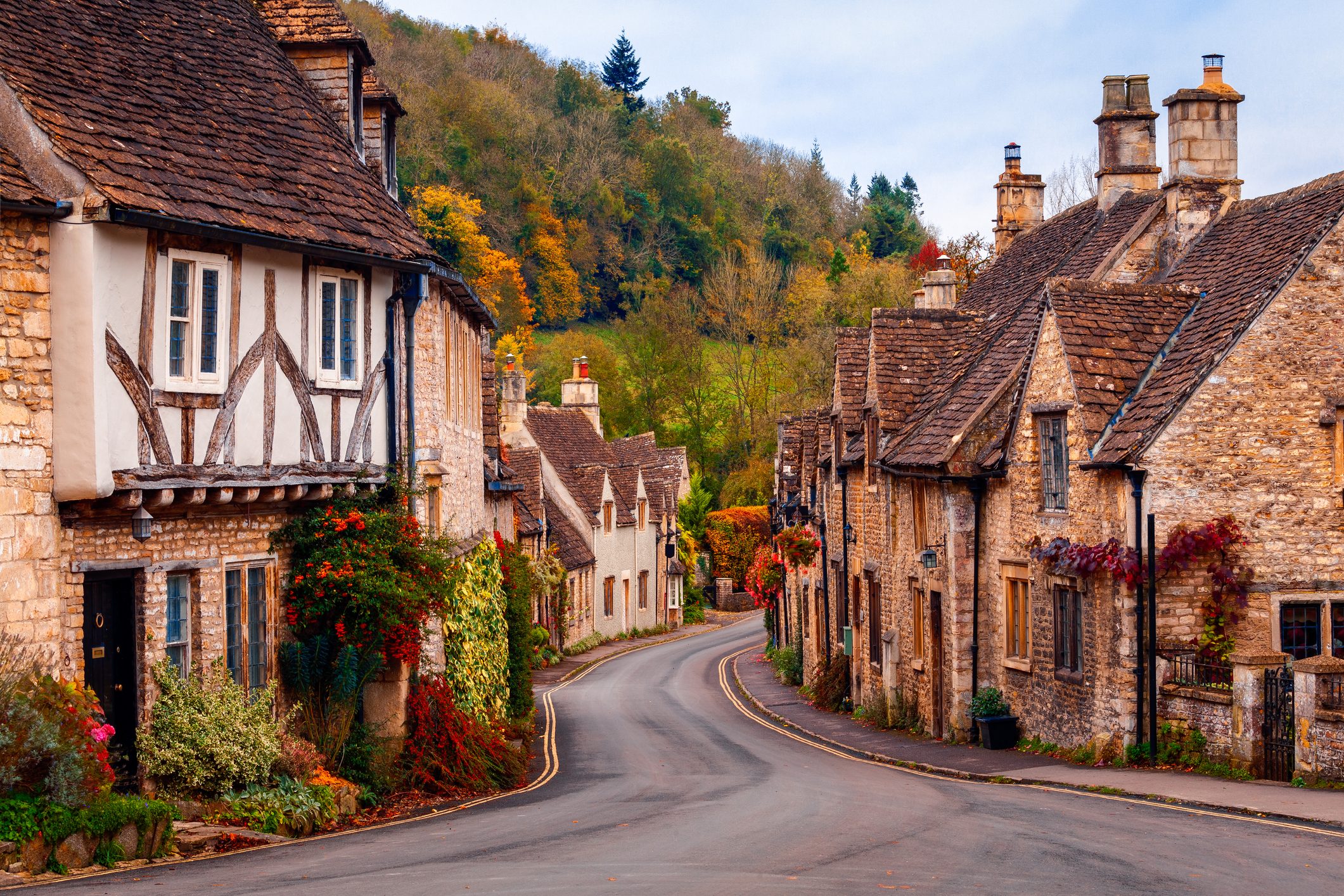 Village of Castle Combe, Wiltshire, England