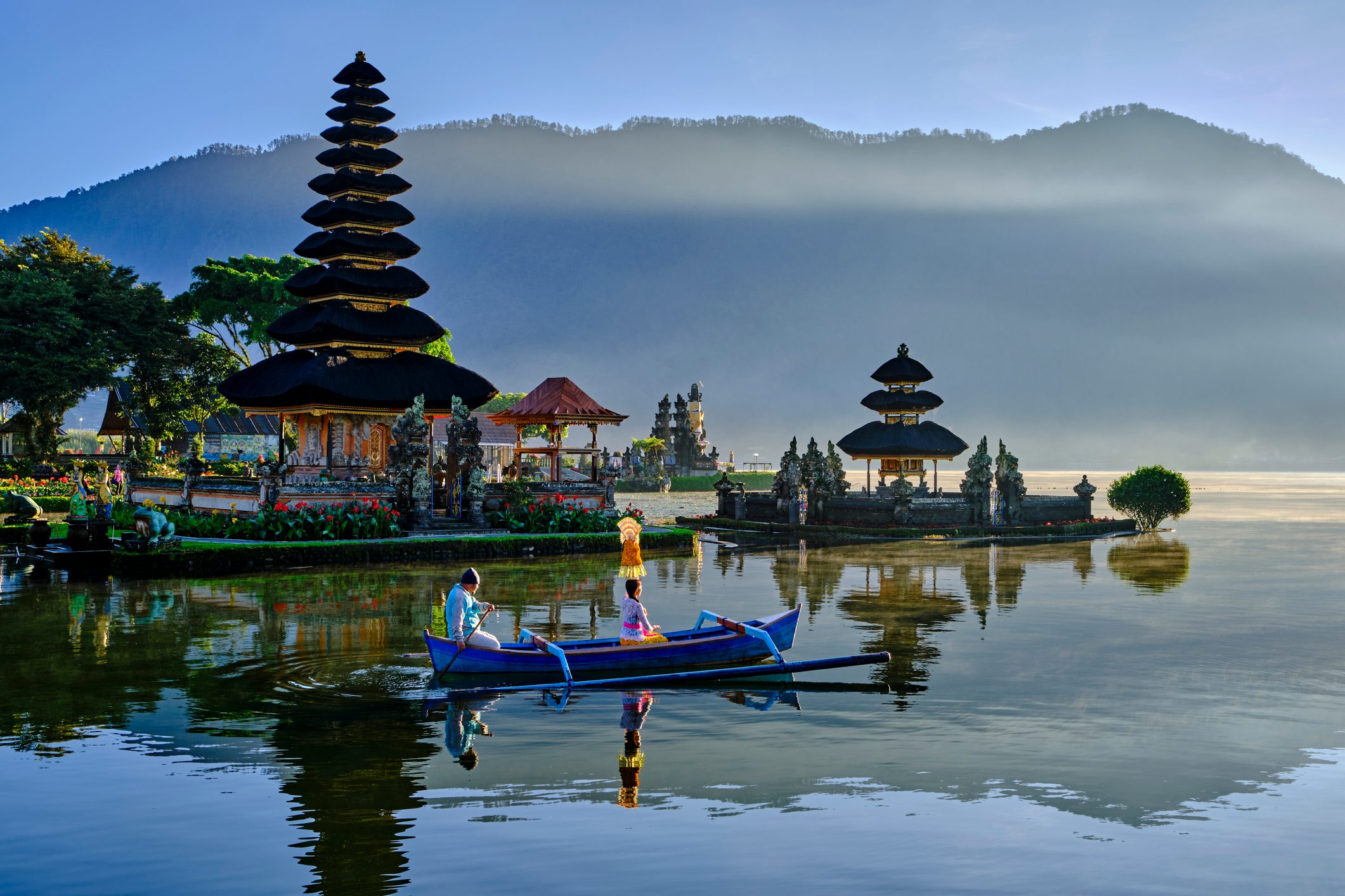 Ulun Danu temple in Bali, Indonesia
