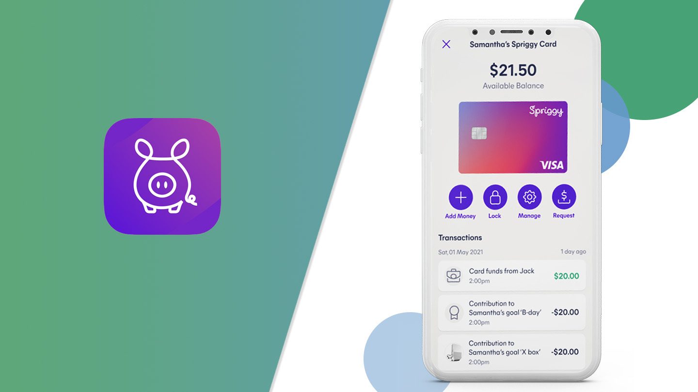 Spriggy family money sharing app